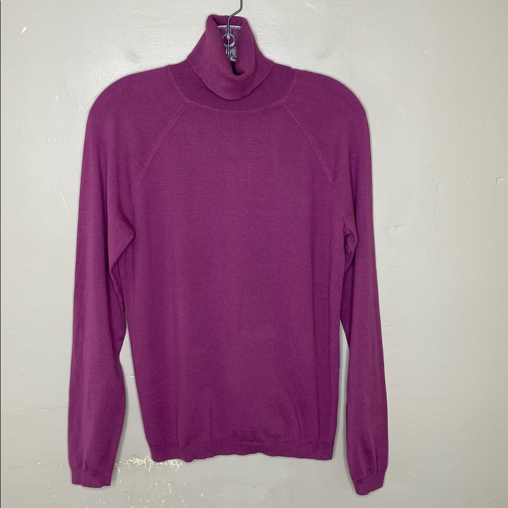 TALBOTS Mauve Turtleneck Sweater NWT Medium